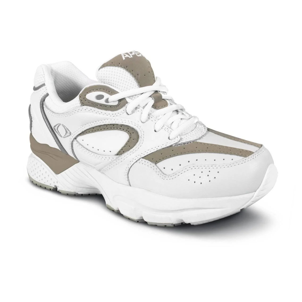 White 7.5 Men&s Lace Shoes O70664