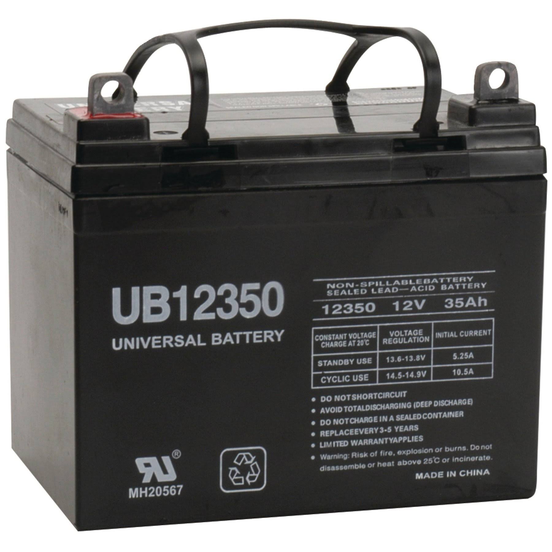 12V Sealed Lead Acid Battery 35Ah W89055