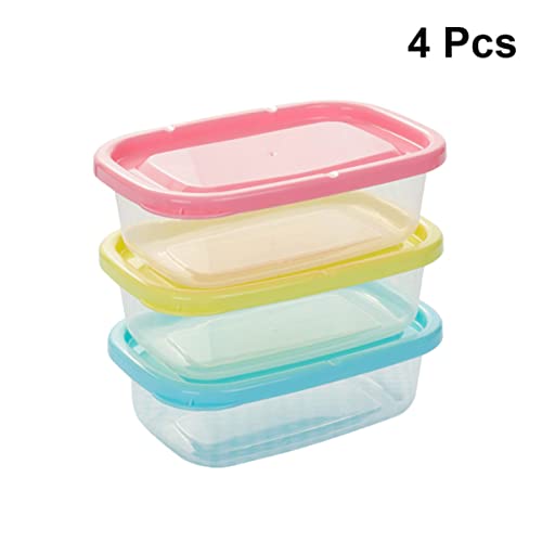 8pcs Plastic Food Storage Containers with Lids C487922