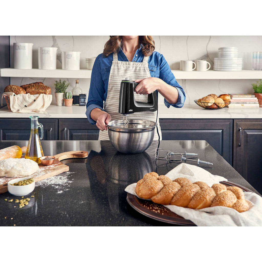 Black Plastic Hand Mixer D8150