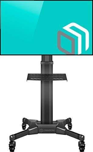 Mobile TV Stand with Mount Rolling TV Cart for 32 55 LCD LED Flat SCR A480978