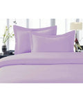 3-Piece Duvet Cover Set King/Cali King Open Purpl Y2309