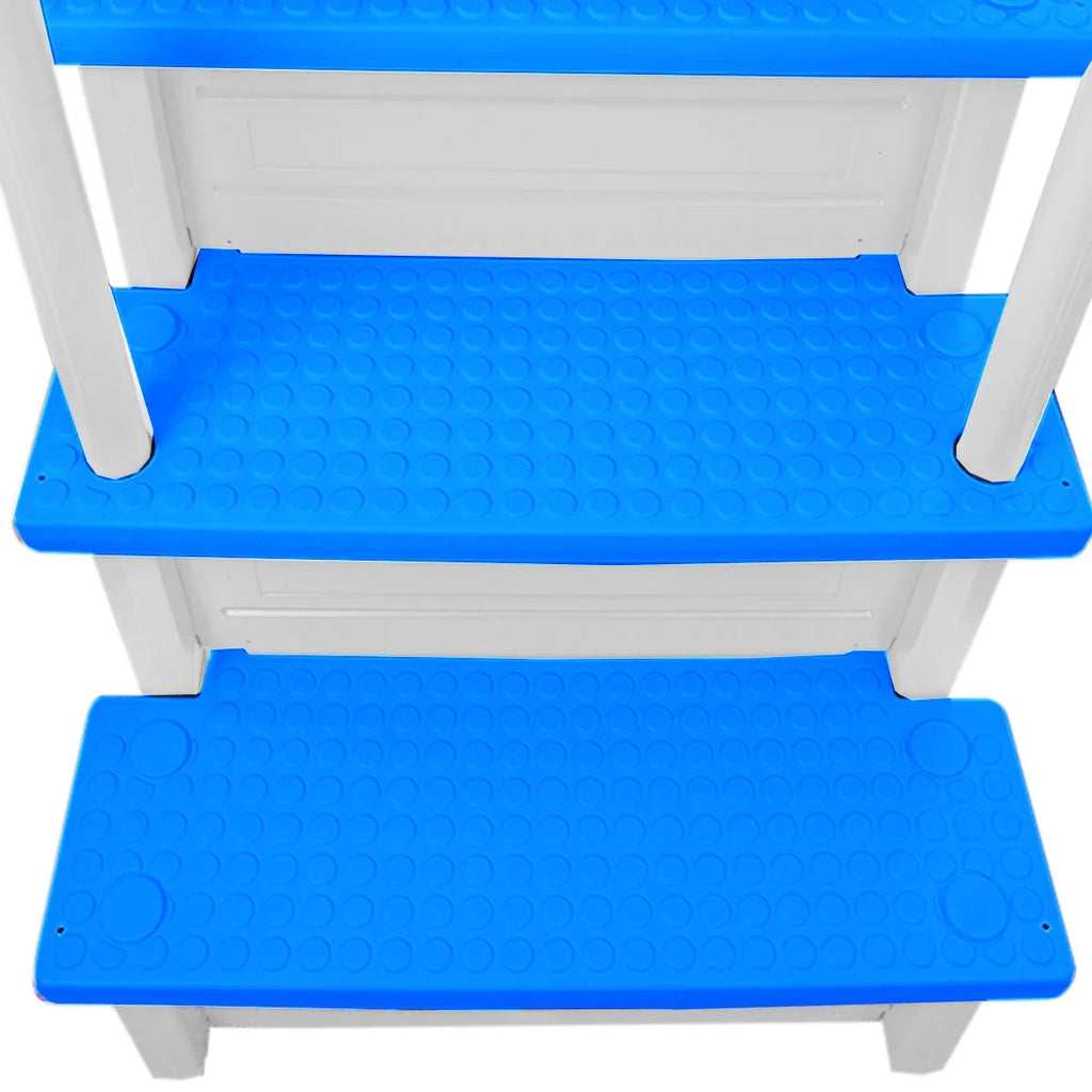 White Anti-Slip In-Pool Steps for Above Ground Pools X61350