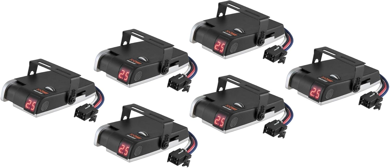 Electric Trailer Brake Controller, Time-Delay, Black, Pack of 2 I281