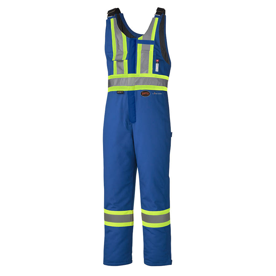 Flame Resistant Quilted Cotton Safety Overall 2xl J833
