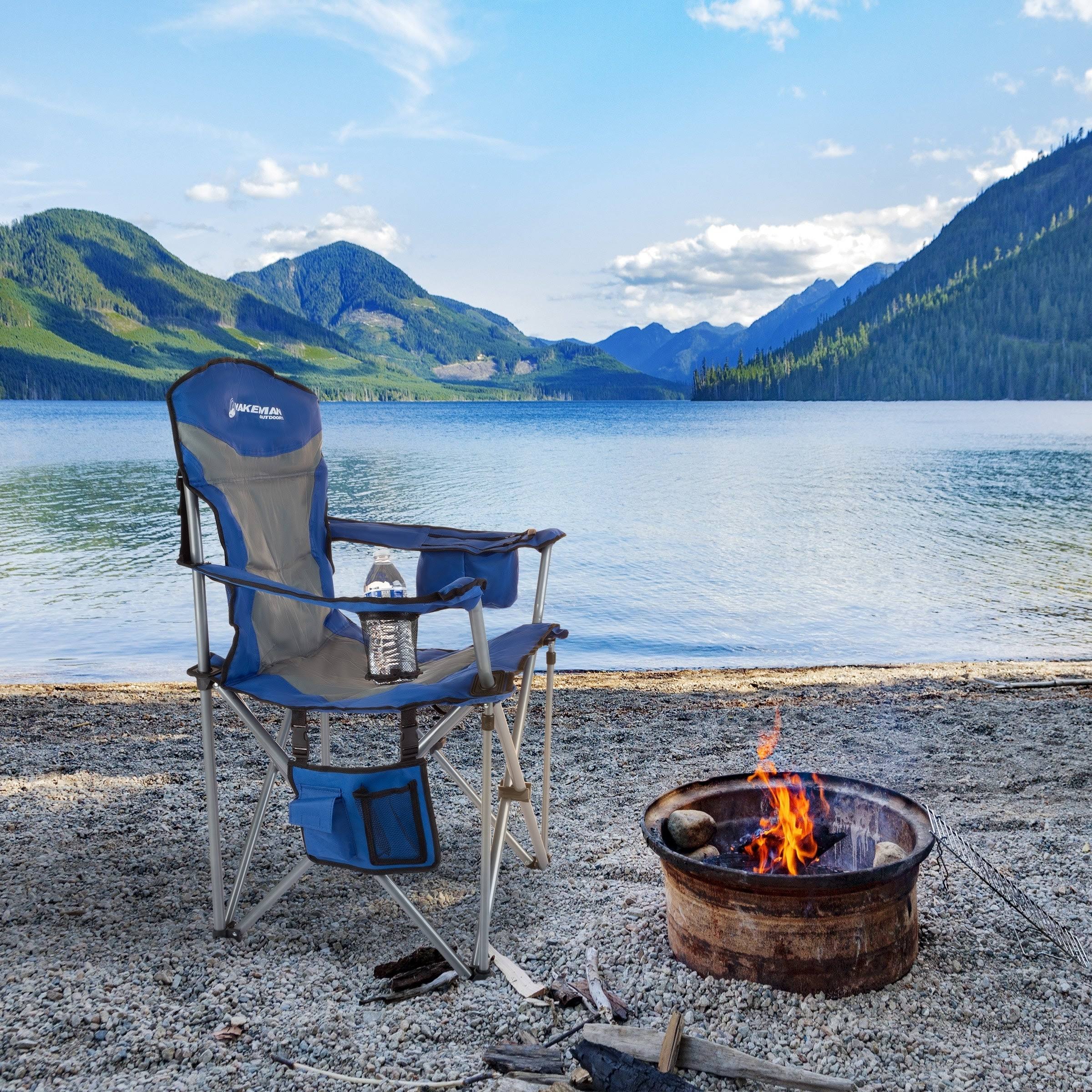 Green Heavy-Duty Camp Chair R59171