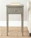 French Grey End Table D9358