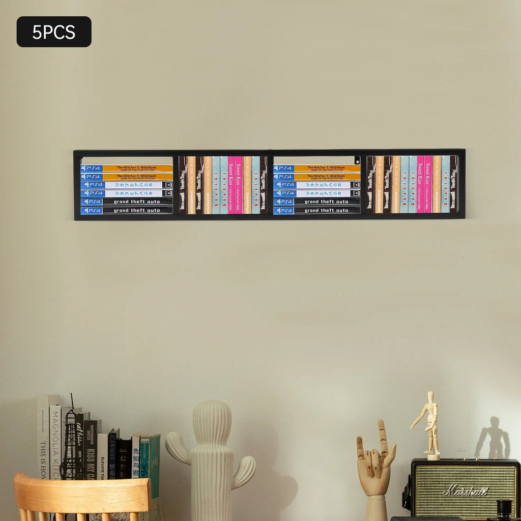 34In Wall Media Storage Shelves for CD DVD F84053