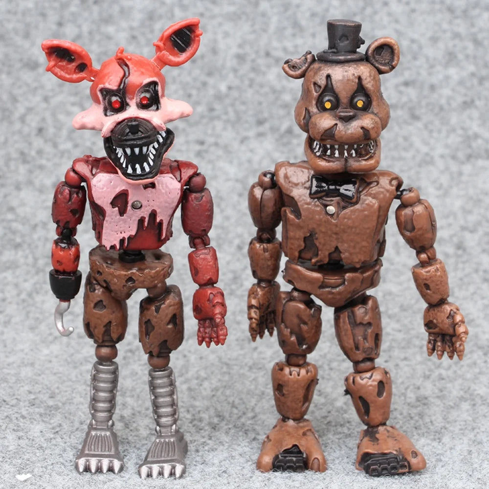 6Pcs FNAF Action Figures Q47644
