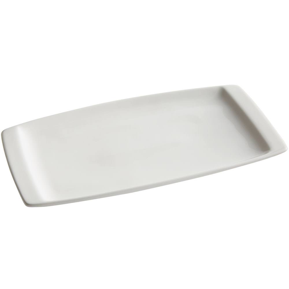 Pearl White Rectangular Plate F519999