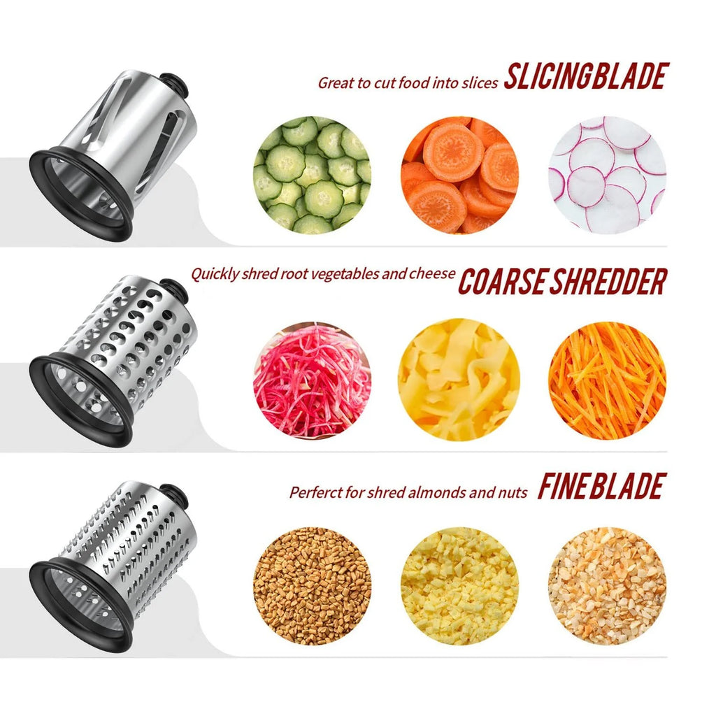 Vegetable Slicer and Cheese Grater Attachment for KitchenAid Stand Mixers Q8439