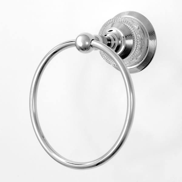 Towel Ring Satin Chrome R8972