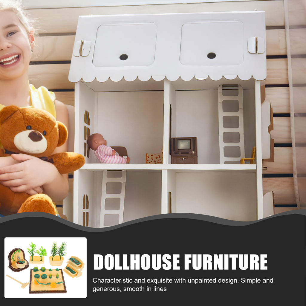 Plastic Doll House Decoration Toy S119