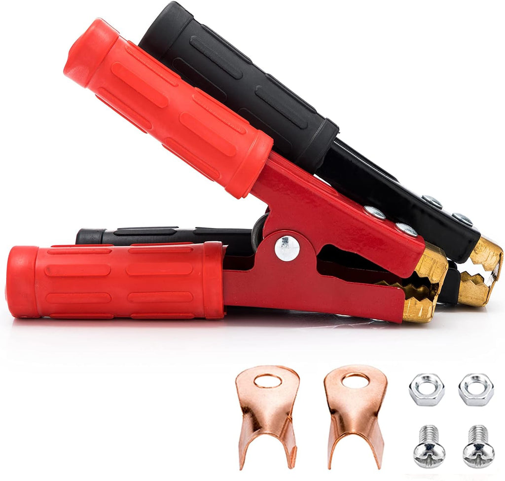 Heavy Duty Pure Copper Jumper Cables Car Battery Charger Clamps (2 PCS) V2833