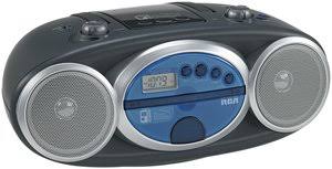 Portable CD Boombox with AM/FM Tuner T45013