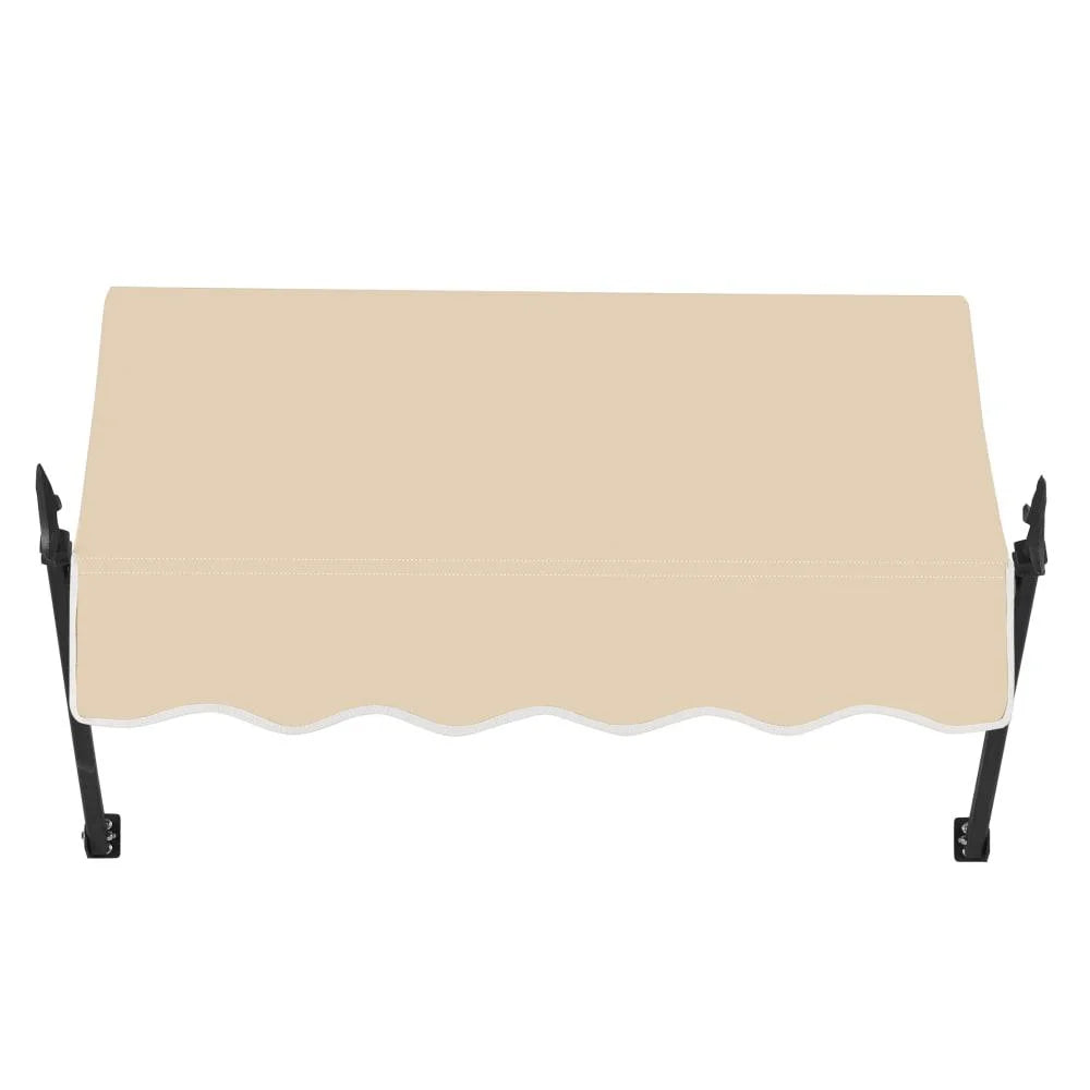 Tan Acrylic Fixed Awning T394