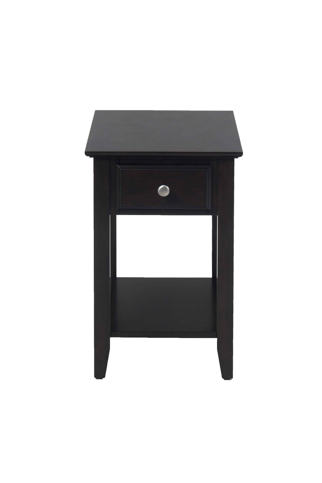 Espresso Chairside Table F792