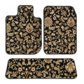 Black Oriental Car Mats for Tesla Model X 6 Passenger X22560