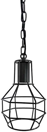 Vintage Industrial Metal Cage Pendant Ceiling Light M8764