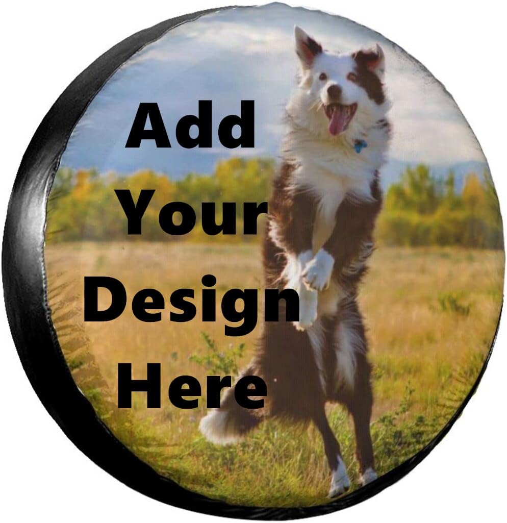 Custom Spare Tire Covers Universal Car Truck SUV Pack of 2 F50958