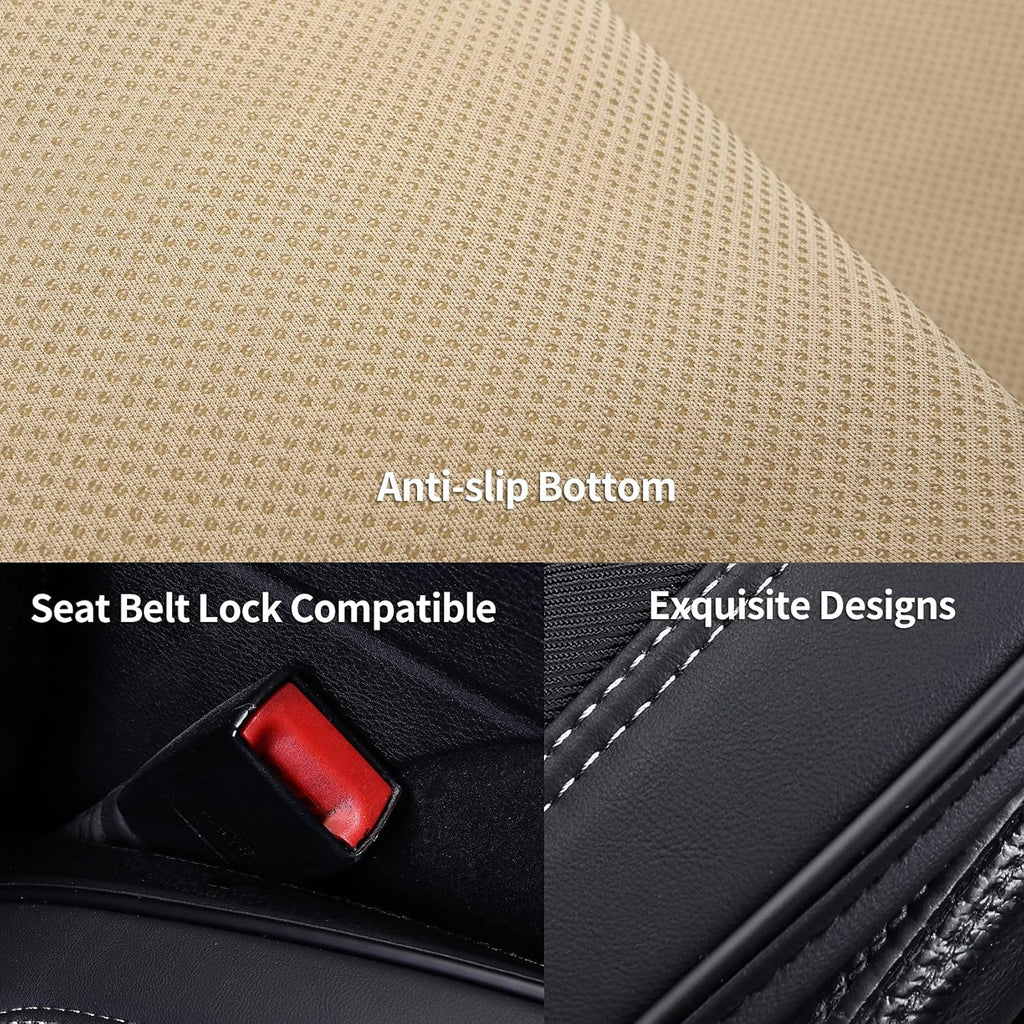 Waterproof Leatheratte Front Seat Covers 2 Pieces E724