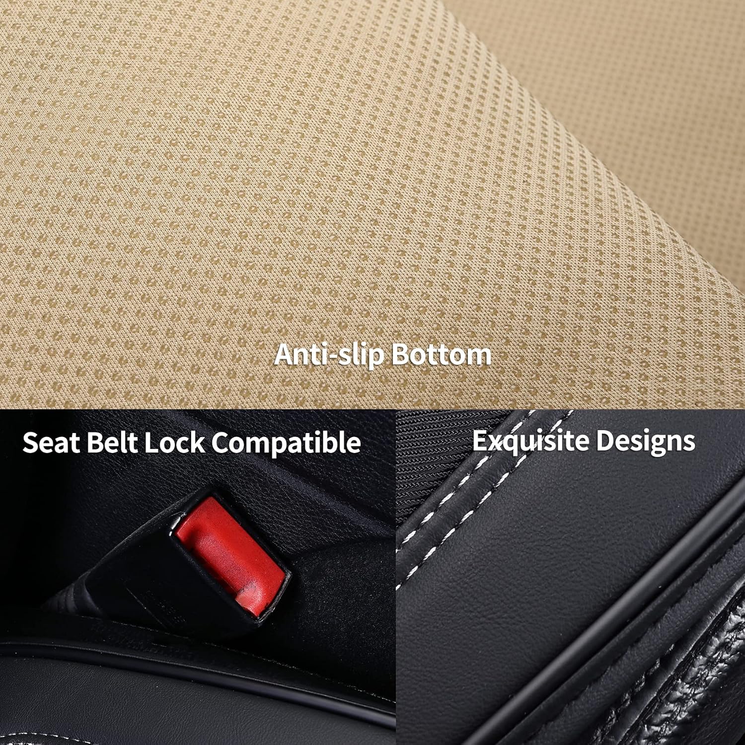 Waterproof Leatheratte Front Seat Covers 2 Pieces E724