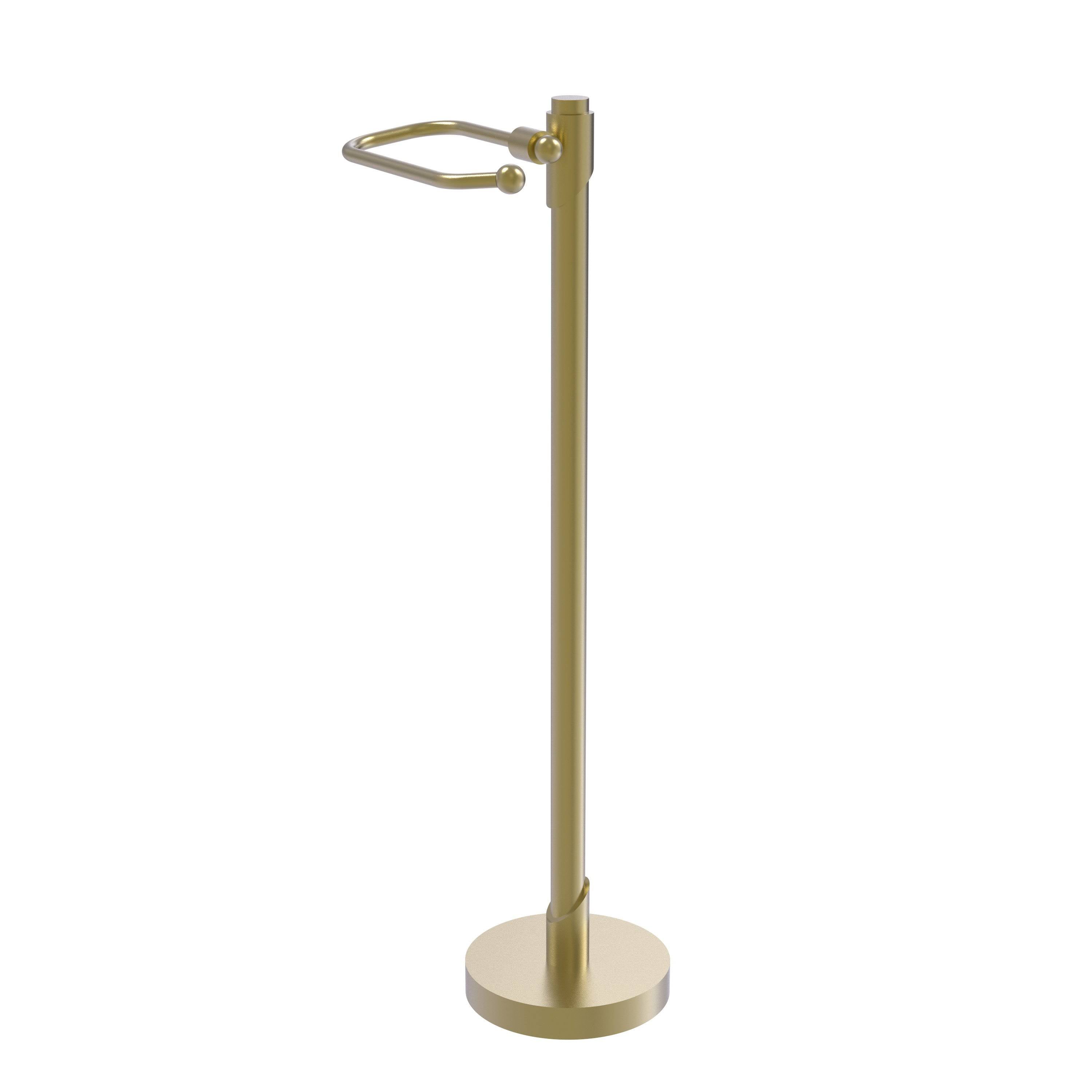 Satin Brass Free Standing Tissue Holder Y5759