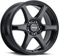Silver 17X7.5 5X110/5X115 6 Spoke Aluminum Car Wheels E589