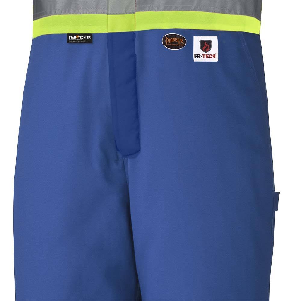 Flame Resistant Quilted Cotton Safety Overall 2xl J833