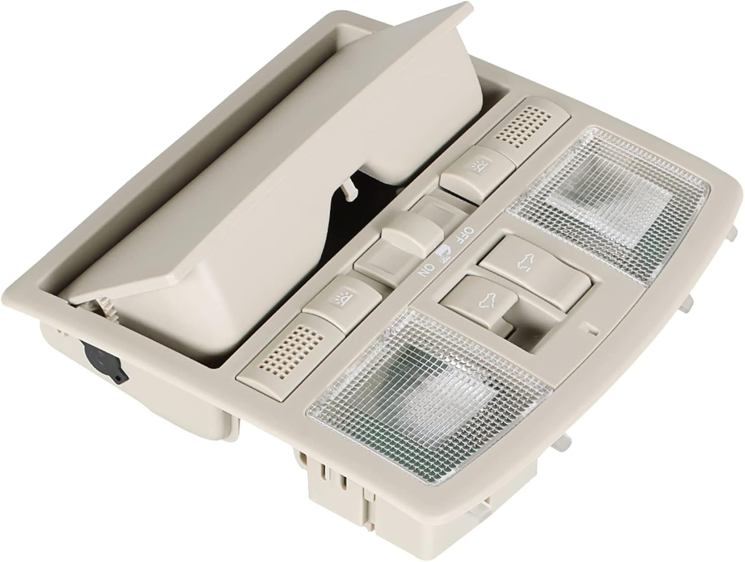 Gray Overhead Console Reading Light with Sunroof Switch H290368