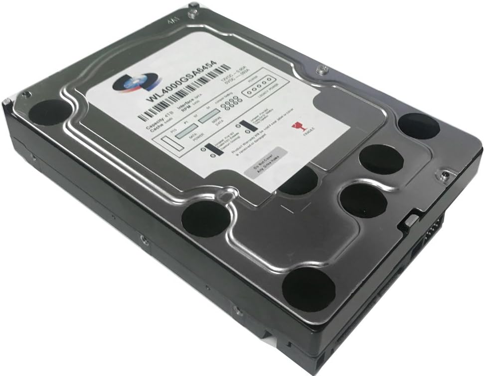 4TB 5400RPM SATA III 3.5" Internal Hard Drive Pack of 2 U169