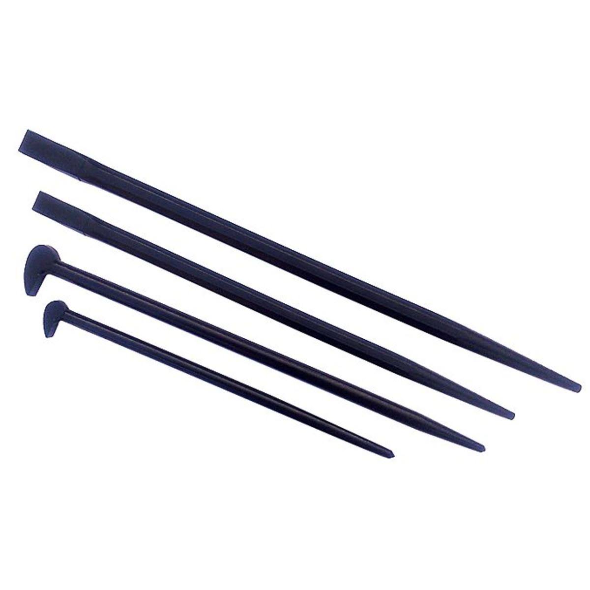 4 Pcs Curved High Carbon Steel Pry Bar F901310