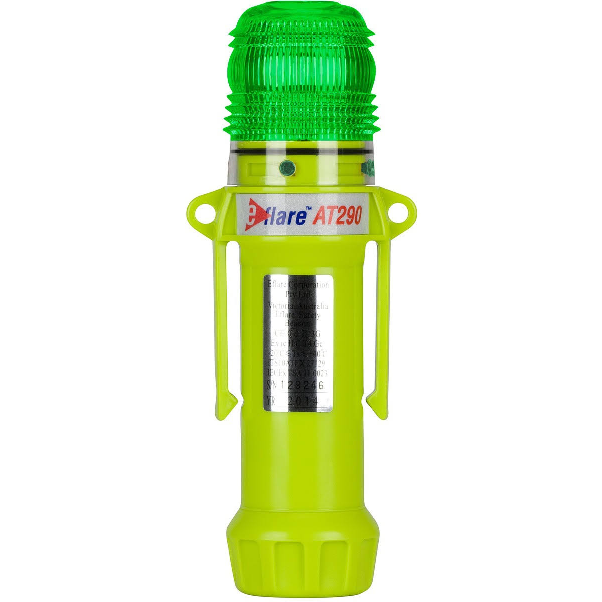 Green Flashing / Steady-On Safety Beacon W3617
