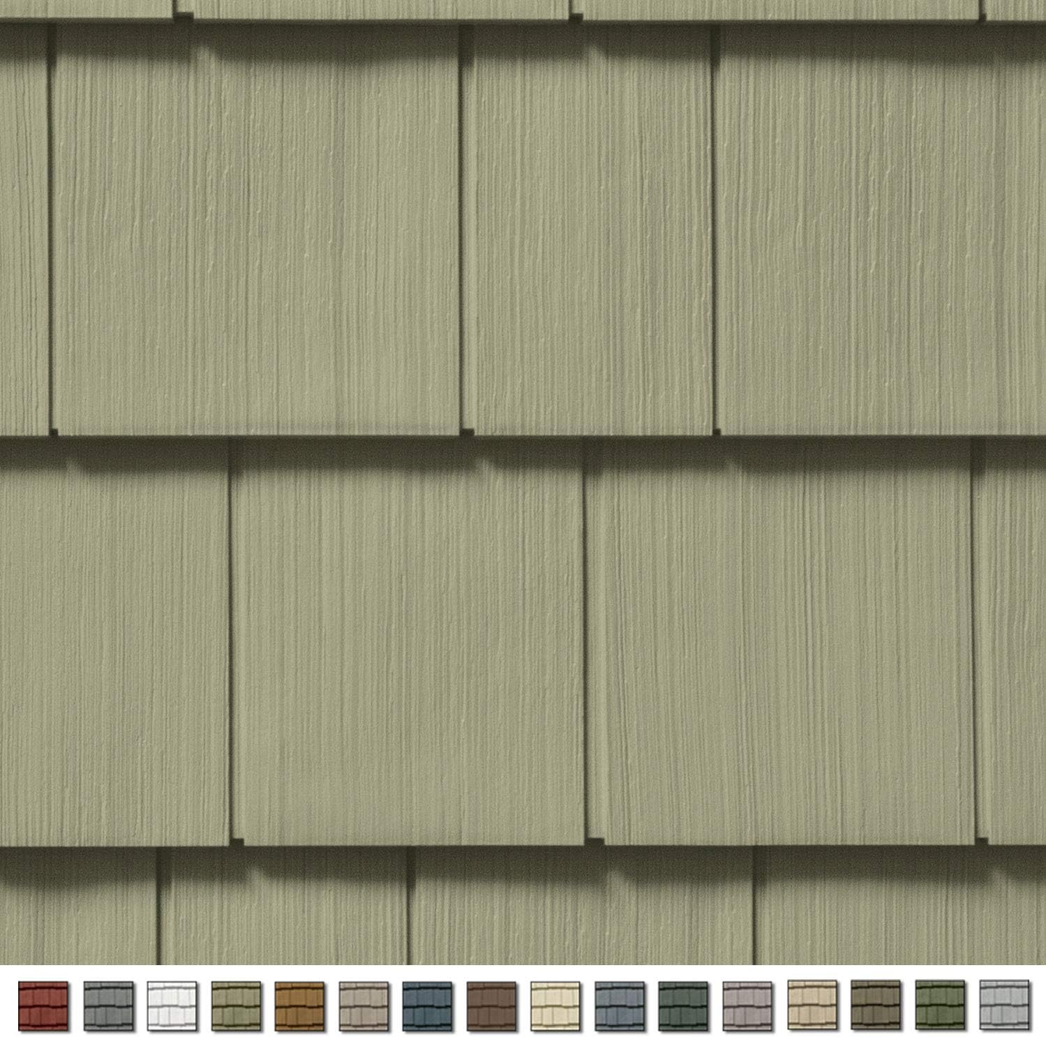 Savannah Wicker Straight Edge Shingles Siding D361