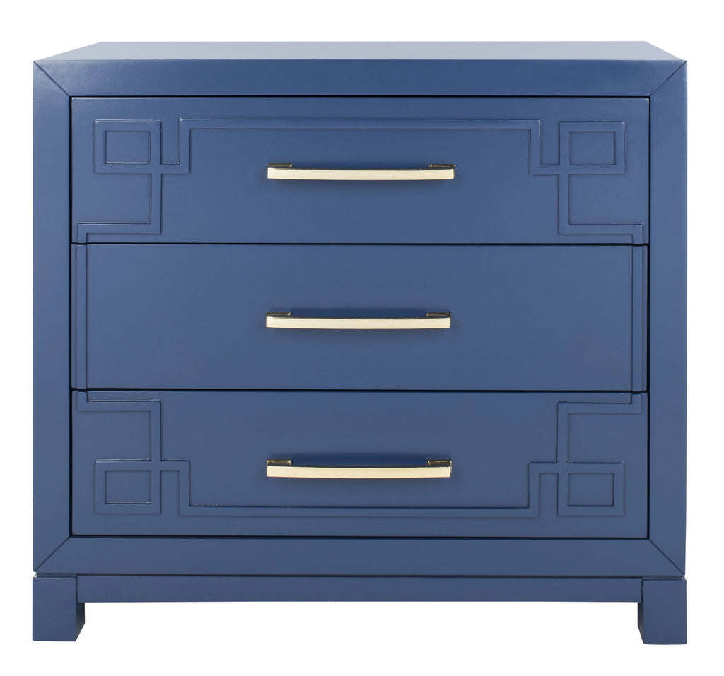 3 Drawer Chest Lapis Blue Gold M882133