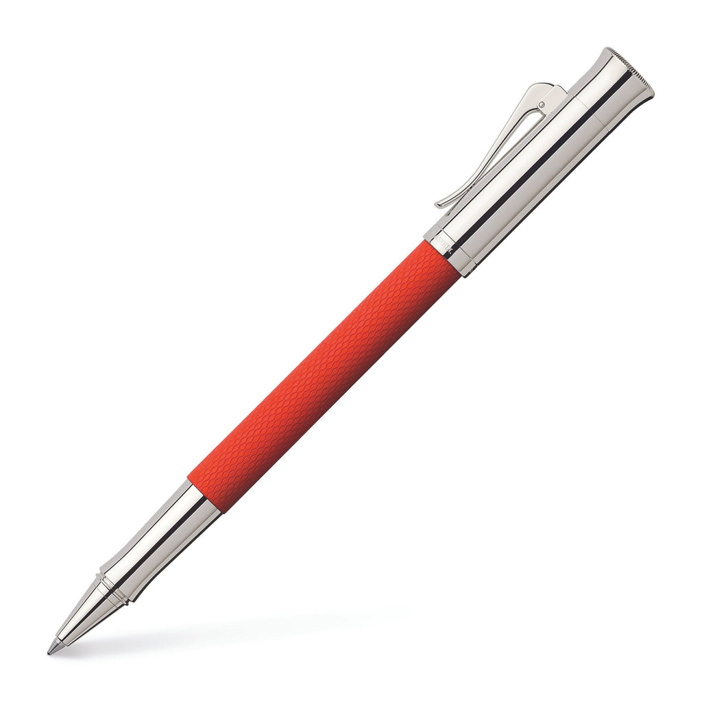 Burned Orange Guilloche Rollerball Pen Z402