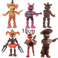 6Pcs FNAF Action Figures Q47644