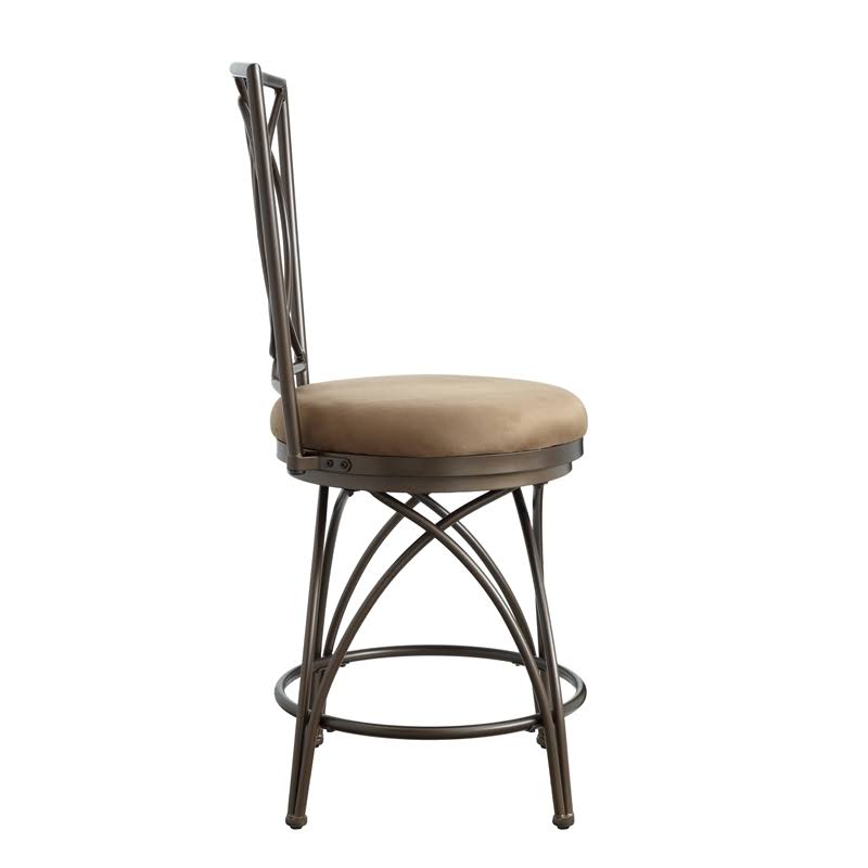 Bronze Metal Counter Stool N5243