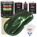 British Racing Green Metallic 3.5 Low VOC Urethane Basecoat Automotive Car Paint, 1 Gallon Kit Q309