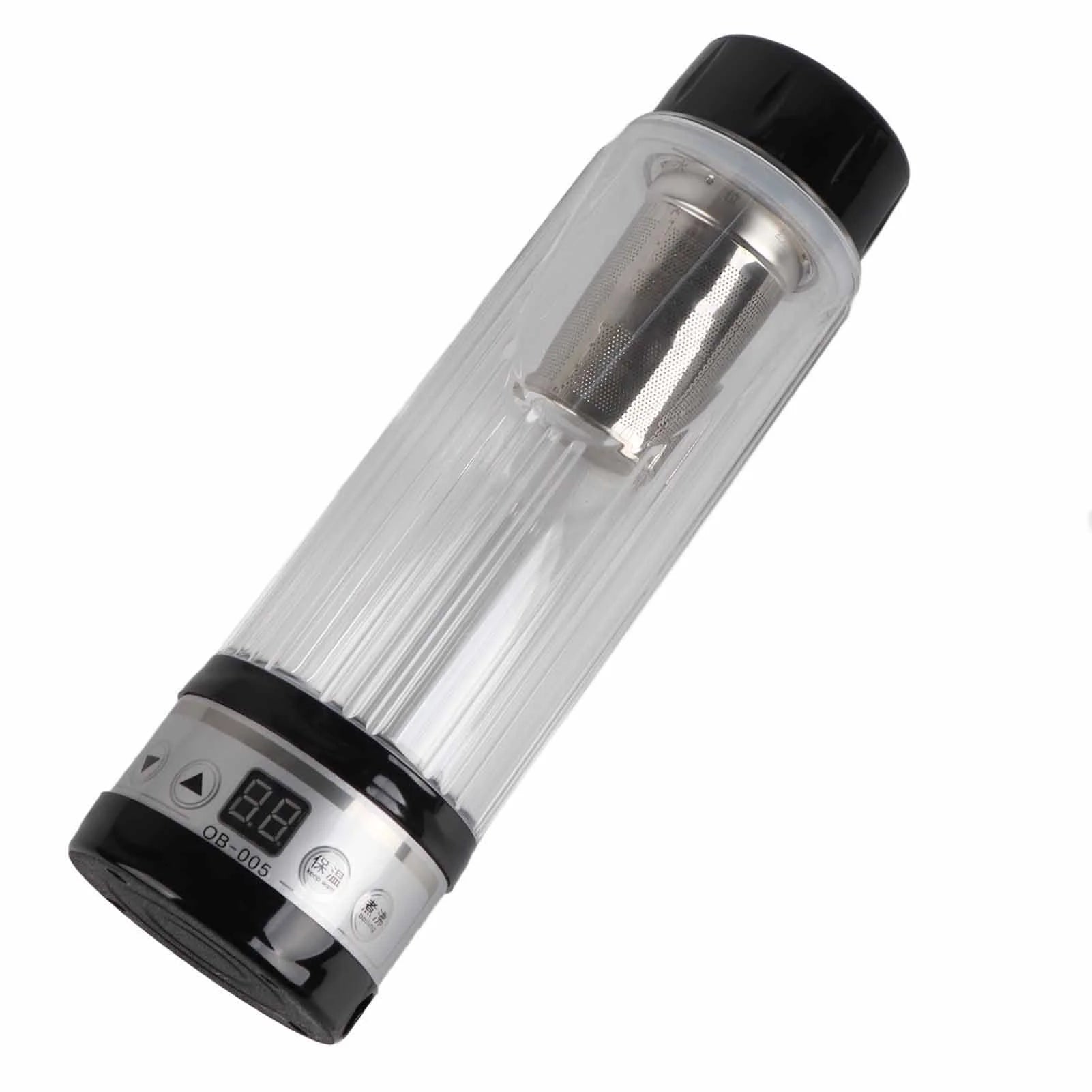 Car Electric Kettle 12V / 24V 95W 420ml Travel Mug Bottle Holder J6917