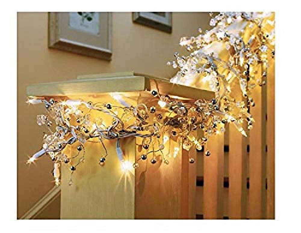 100 Constant On Clear Bright Indoor Lights Garland M5346