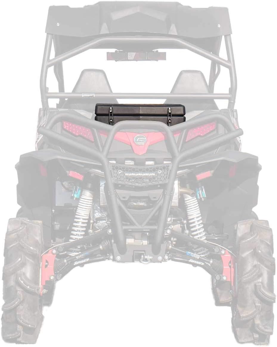 Water Resistant Rear Insulated Cooler/Cargo Box with Sealed Lid and Heavy-Duty Latches P9878