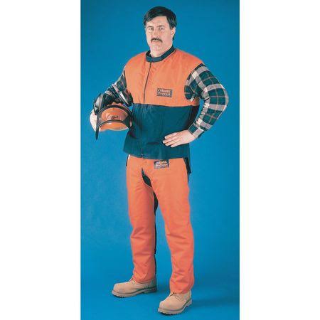 Orange Nylon Chain Saw Chaps W528977