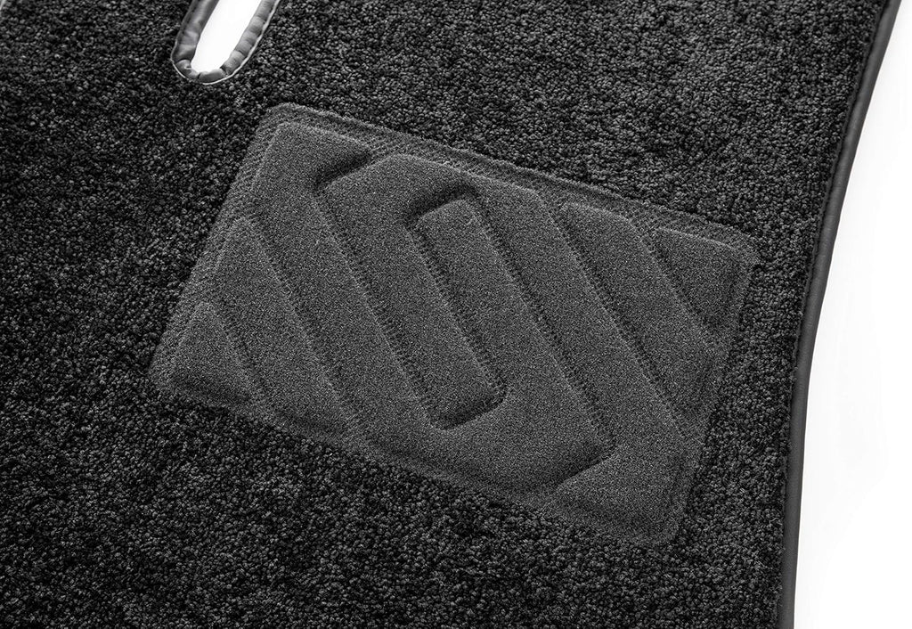 Black Custom Fit Car Floor Mats Y437
