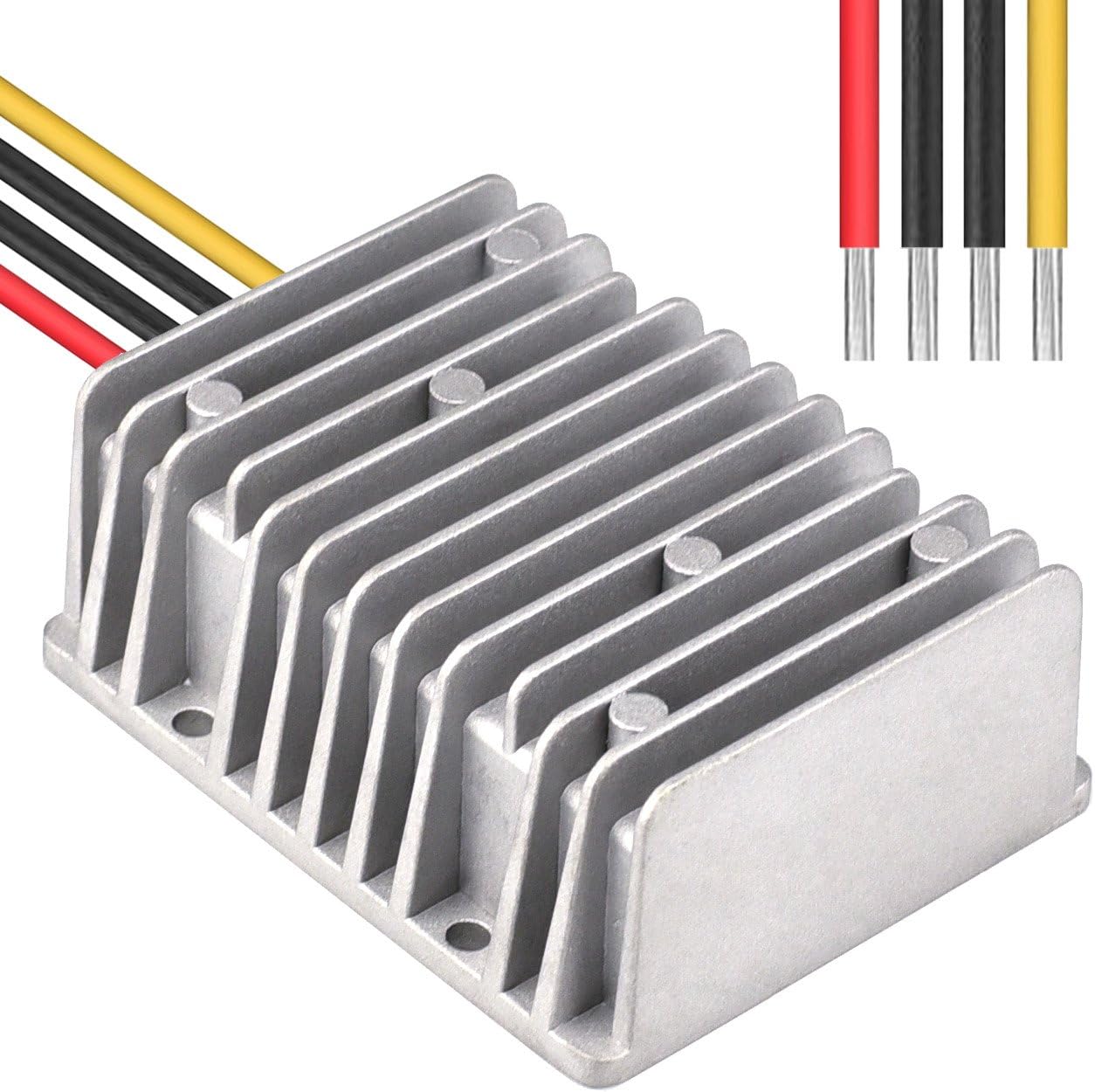 DC/DC 12V to 24V Boost Converter 25A 600W Step Up Voltage Regulator Power Supply Voltage Transformer Pack of 2 N2276