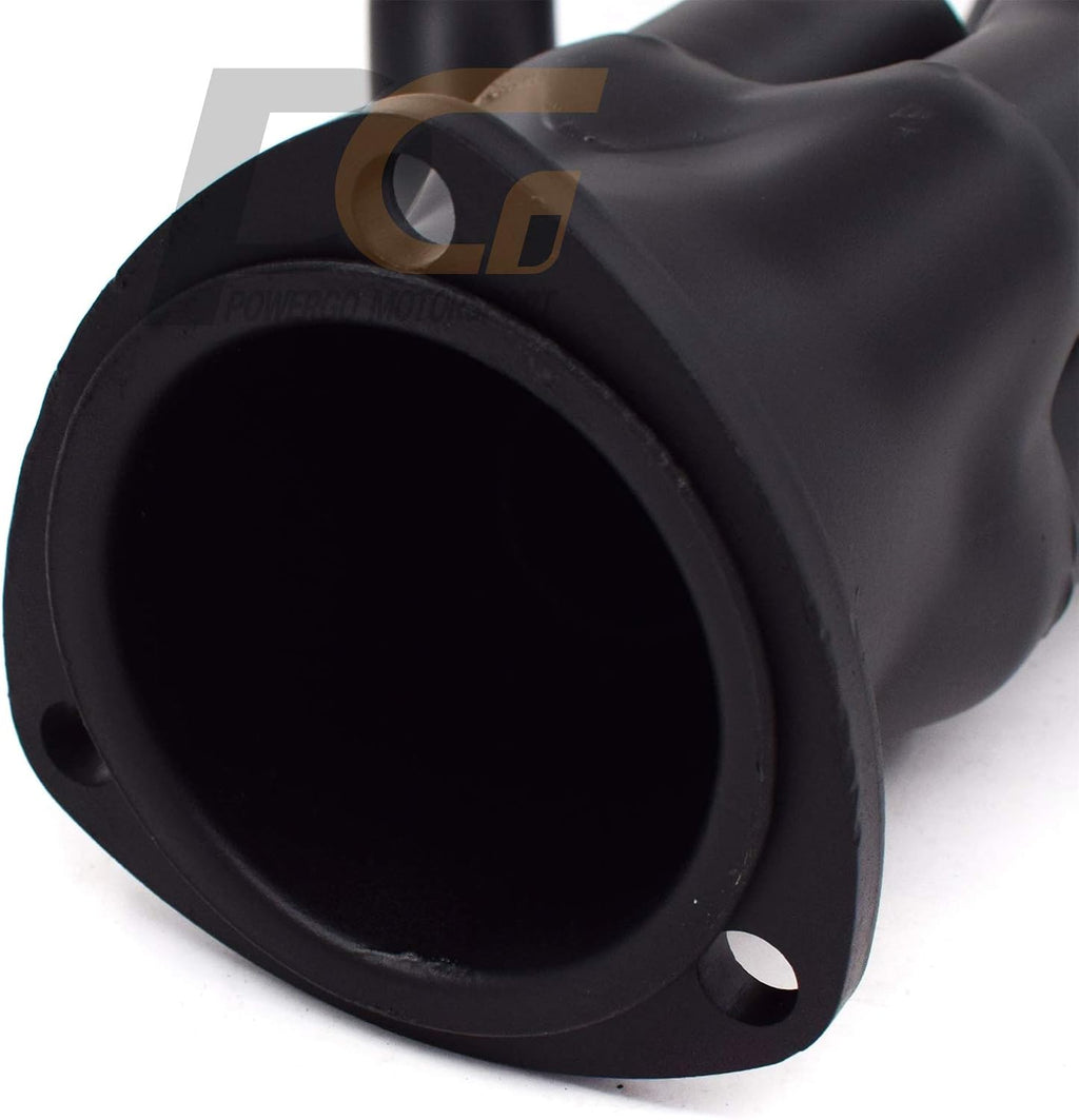 Exhaust Headers 1-5/8 in. Mild Steel Hi-temp Black Paint V8 O3242