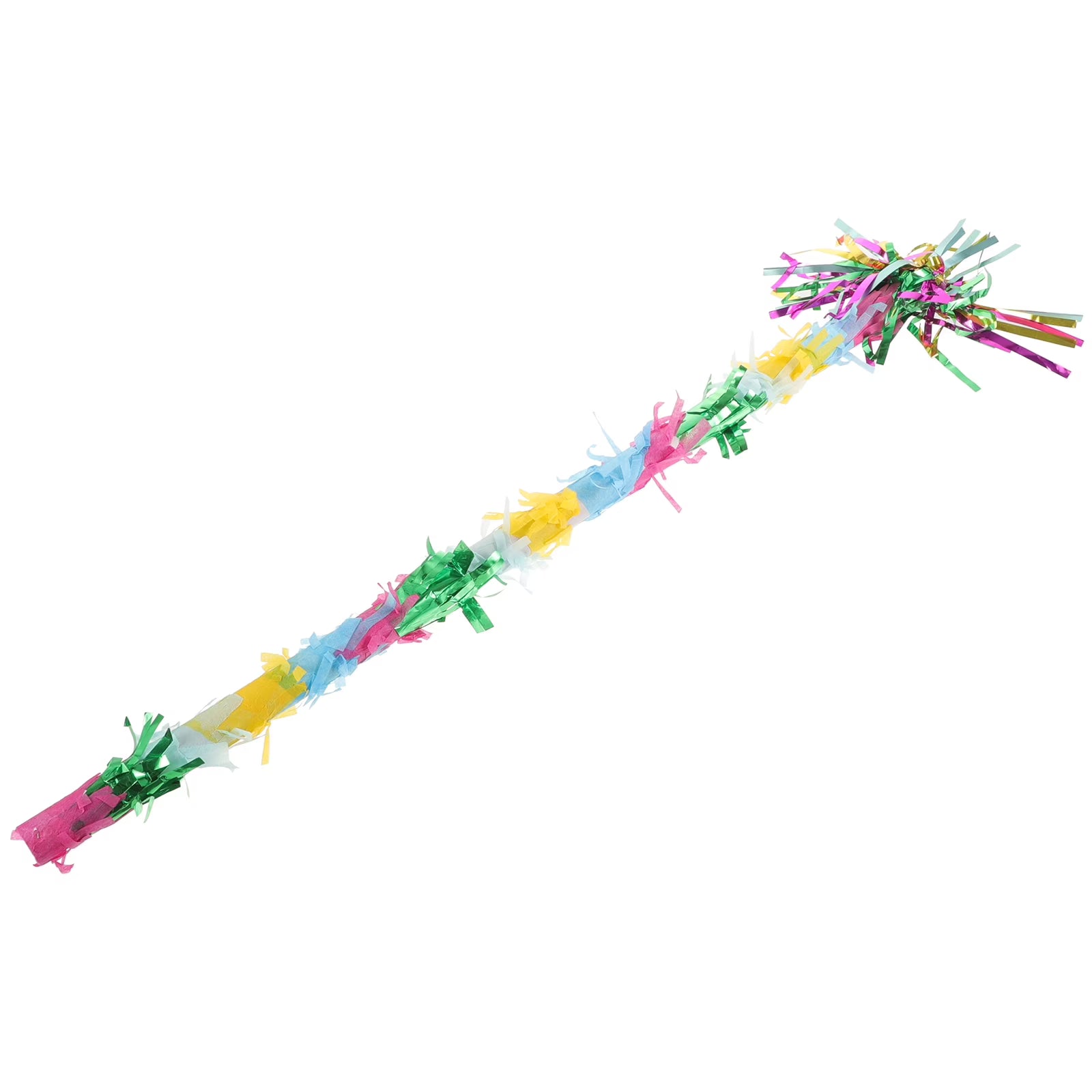 Multicolored Pinata Whacking Stick Party Game Q7118