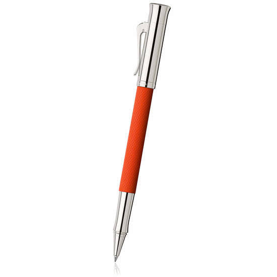 Burned Orange Guilloche Rollerball Pen Z402