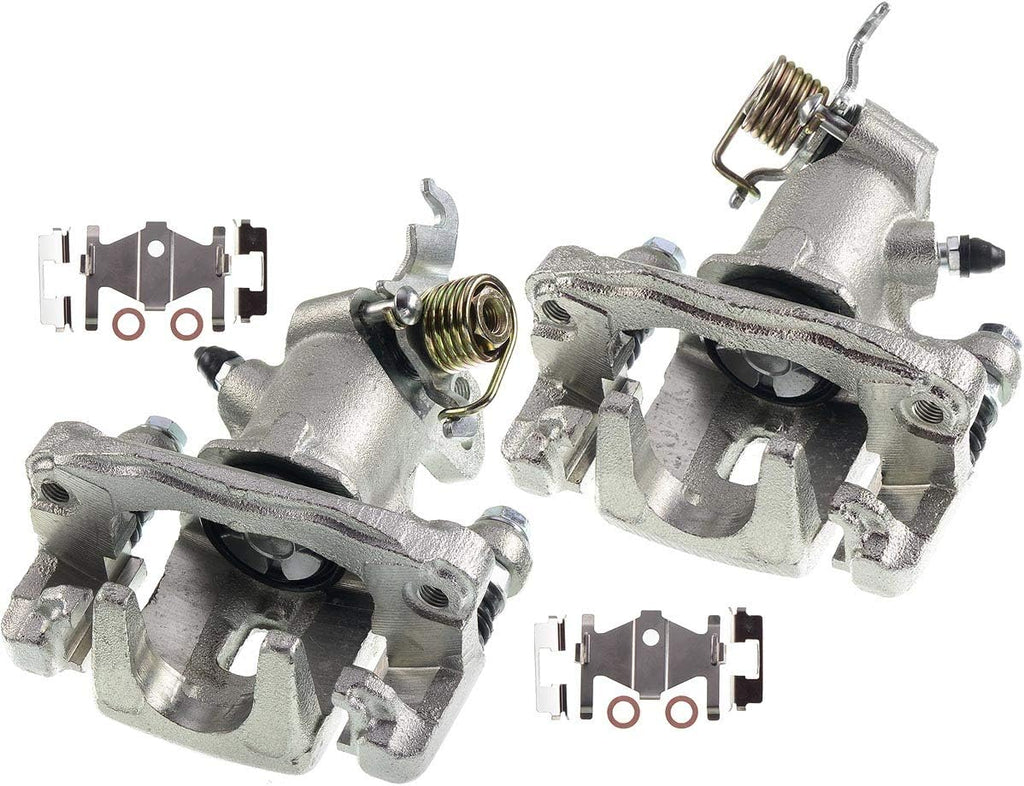 Disc Brake Caliper Assembly with Bracket 2-PC Set S49400