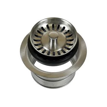 Matte Black/Polished Ni Complete Stopper & Strainer Unit Waste Disposer Trim F403933